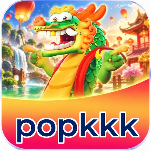 Logo popkkk Cassino Ao Vivo Brasil